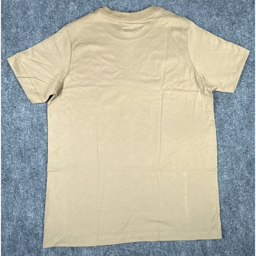 Nike Futura Youth Large Open Bloc Beige Youth Tee Shirt NWT